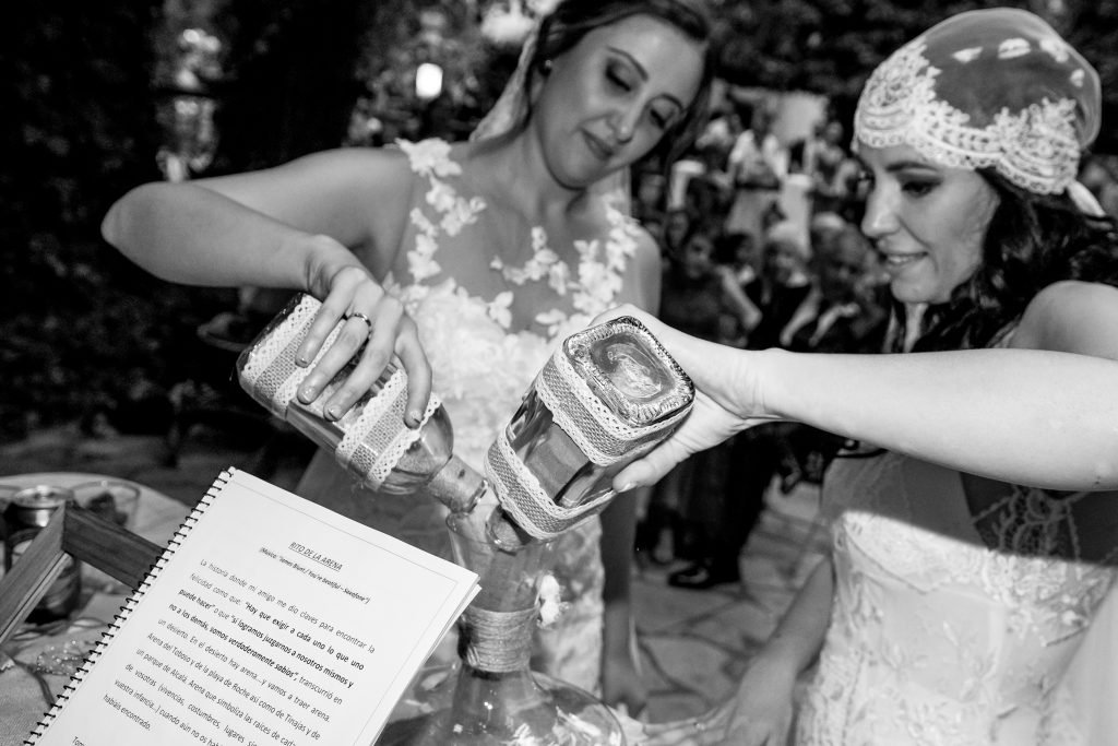Reportaje fotográfico boda Peña del Agua – Roma Lucia & Ainhoa